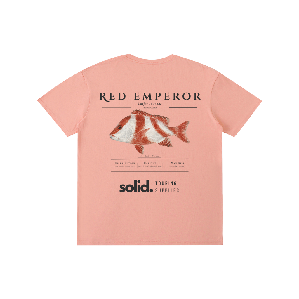 Salt Series 004 - Red Emperor - Charcoal Text