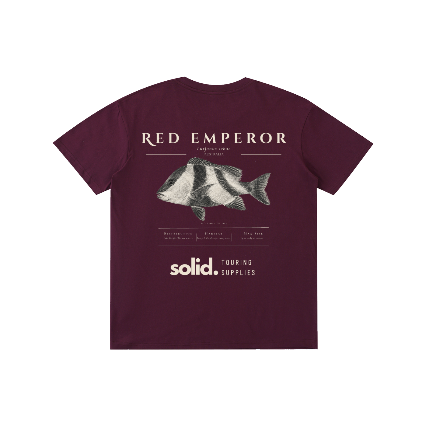 Salt Series 004 - Red Emperor - Bone Text